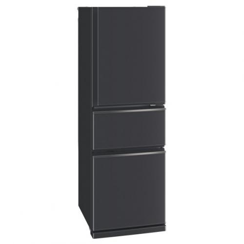 三菱 MITSUBISHI 冷蔵庫 272L 右開き 3ドア マットチャコール MR-CX27M-H(大型)