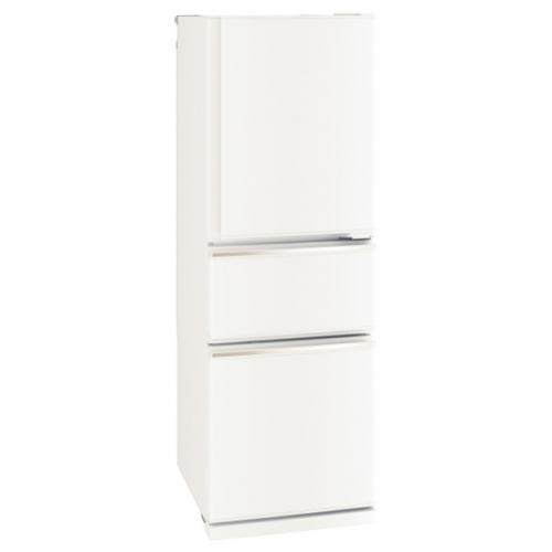 三菱 MITSUBISHI 冷蔵庫 272L 右開き 3ドア マットホワイト MR-CX27M-W(大型)