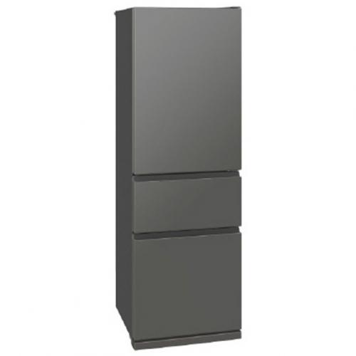 三菱 MITSUBISHI 冷蔵庫 365L 3ドア 右開き マットアンバーグレー MR-CX37M-H(大型)