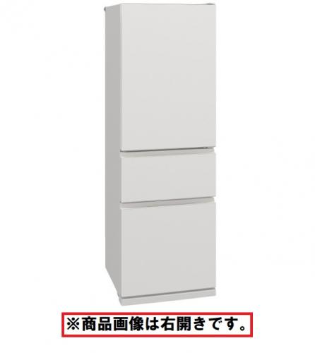 三菱 MITSUBISHI 冷蔵庫 365L 3ドア 左開き マットリネンホワイト MR-CX37ML-W(大型)