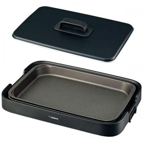 象印 ZOJIRUSHI ホットプレート(深型プレートタイプ)EA-KB10-BA ブラック