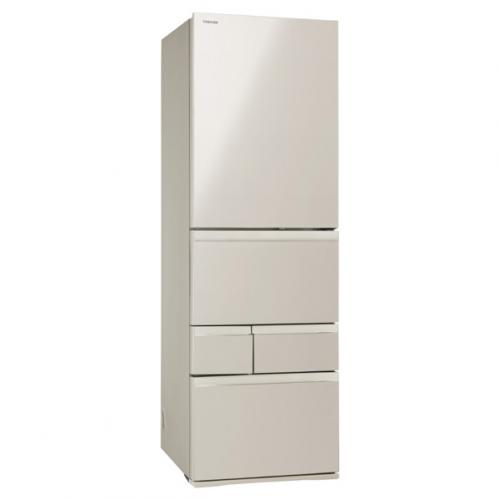東芝 TOSHIBA 冷蔵庫 465L VEGETA(ベジータ)  5ドア 右開き サテンホワイト GR-Y470GSH-EC(大型)