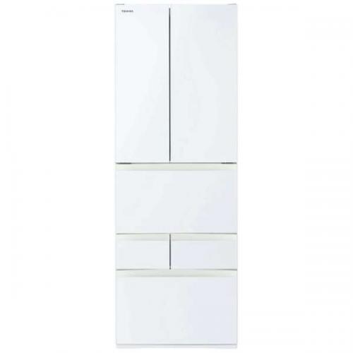 東芝 TOSHIBA 冷蔵庫 6ドア 観音開きタイプ 509L VEGETA FHシリーズ グランホワイト GR-Y510FH-EW(大型)