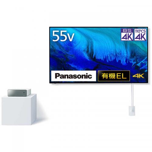 パナソニック Panasonic 4K有機ELテレビ 55型 ウォールフィットテレビ VIERA 壁掛け設置用 TH-55LW2