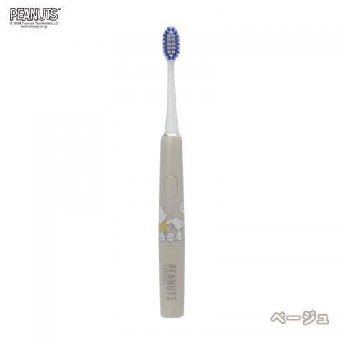 ドリテック DRETEC 音波式電動歯ブラシ ドクター・ソニック ライト PEANUTS ベージュ TB-316BEPN