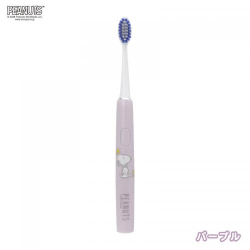 ドリテック DRETEC 音波式電動歯ブラシ ドクター・ソニック ライト PEANUTS パープル TB-316PPPN