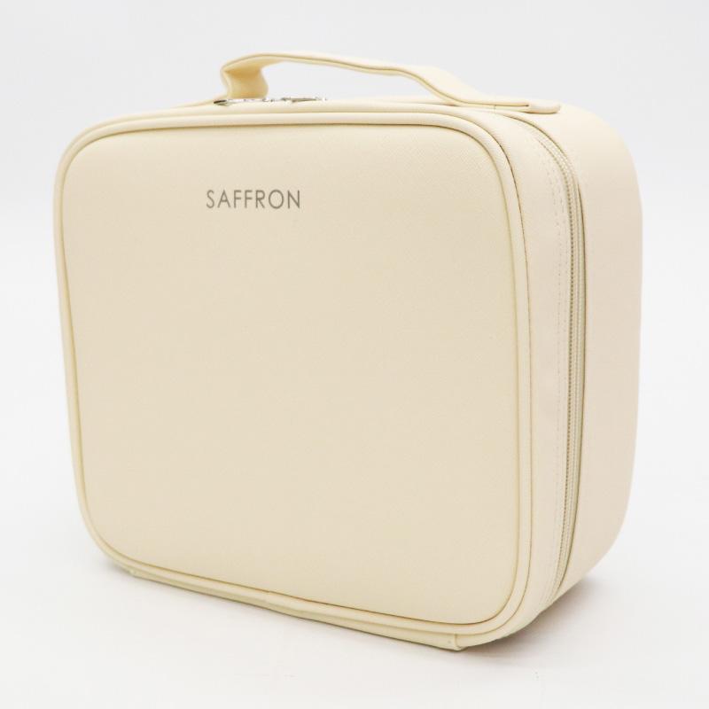 ヒロコーポレーション HIRO 【SAFFRON】LEDミラー付きコスメボックス HED-0932