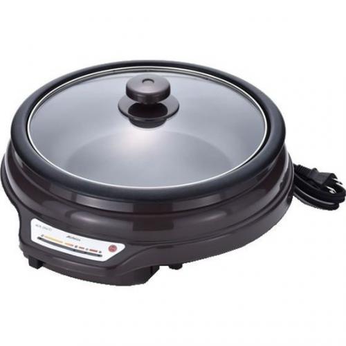 アビテラックス Abitelax 電気グリル鍋 ブラウン プレート1枚 AGN-31G-T