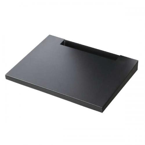 NAKAMURA ナカムラ EQUALS イコールズ 壁寄せテレビスタンド専用棚板 WALLPro ウォールプロ ブラック M05000097-BK