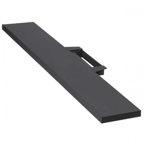 NAKAMURA ナカムラ EQUALS イコールズ ウォールテレビスタンドV2・V3 サウンドバー専用棚 WALL [Lサイズ /幅118] M05000151-BK サテンブラック