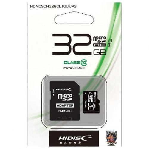 GALAXY HIDISC ハイディスク 高速microSDHC UHS-I メモリーカード(Class 10対応・32GB) HDMCSDH32GCL10UIJP3