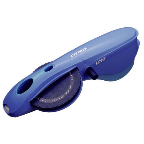 ダイモ ラベルライター  6・9・12ミリテープ用 ブルー DM1595BU