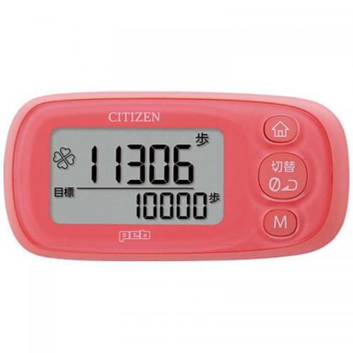 シチズン CITIZEN 歩数計 peb ピンク TWT512-PK