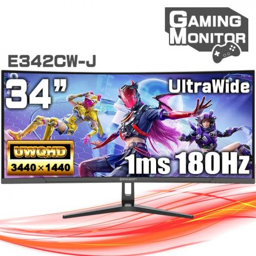 IPASON アイパーソン 曲面ゲーミングモニター 34型  IPM-WD342