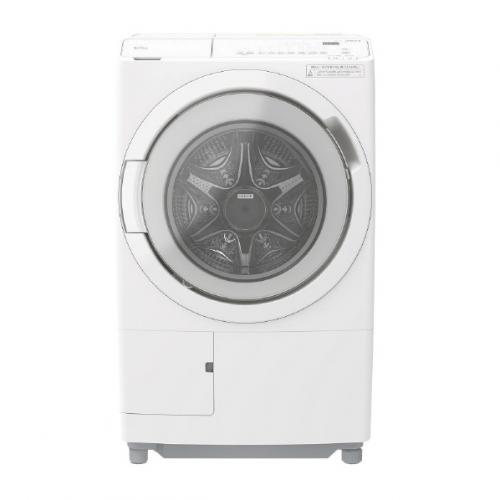 日立 HITACHI ドラム式洗濯乾燥機 ビッグドラム 洗濯12kg 乾燥6kg 左開き ホワイト BD-SV120KL-W