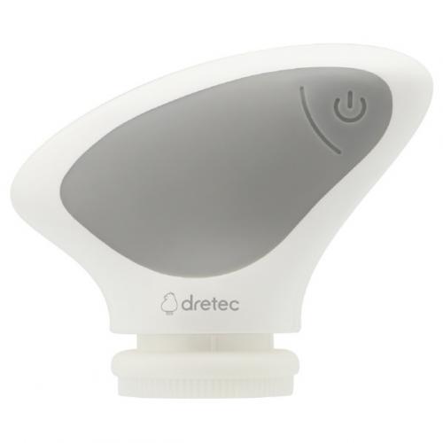 ドリテック dretec 電動シリコーンフェイスブラシ グレー MS-103GY