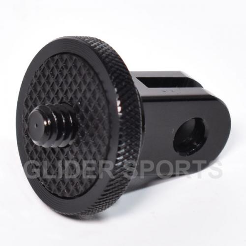 GLIDER グライダー GoPro(ゴープロ)用アクセサリー 三脚用 1/4インチネジ付き アダプター アルミ製 GLD9993GP60Bx
