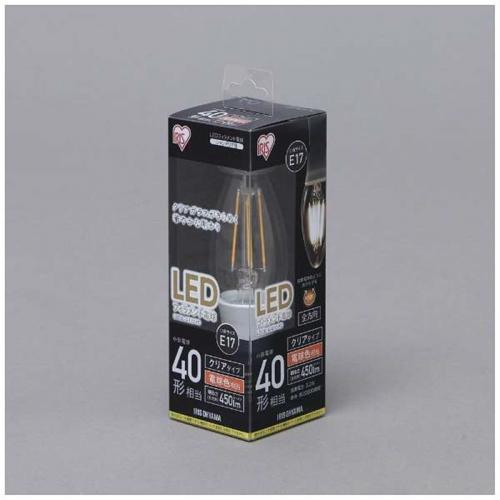 アイリスオーヤマ IRIS OHYAMA LED電球 シャンデリア形 約450lm(電球色相当)LDC3L-G-E17-FC