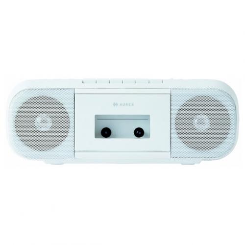 TOSHIBA 東芝 CDラジカセ ワイドFM対応 AUREX ホワイト TY-CDS9-W