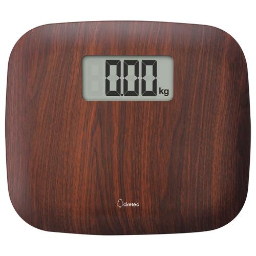ドリテック dretec ボディスケール リフェロ ダークウッド BS-183DW