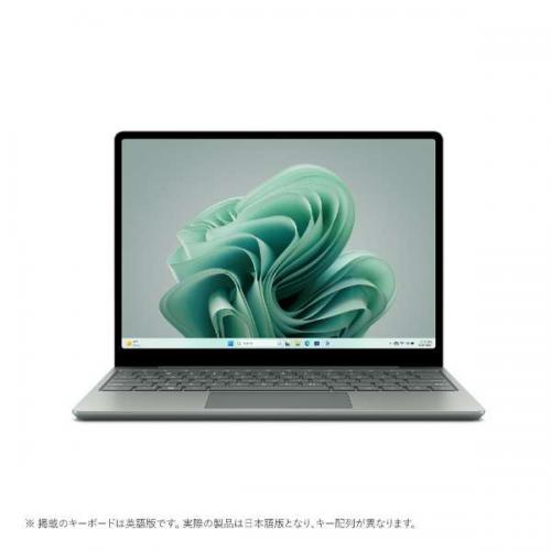マイクロソフト Microsoft ノートパソコン 12.4型 Surface Laptop Go 3 セージ XK1-00010