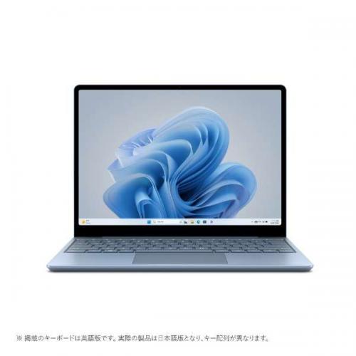 マイクロソフト Microsoft ノートパソコン 12.4型 Surface Laptop Go 3 アイスブルー XK1-00063