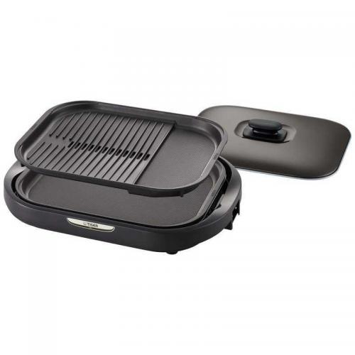 タイガー TIGER ホットプレート ブラウン  プレート2枚 CRC-B202T