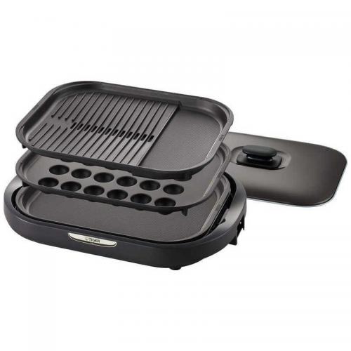 タイガー TIGER ホットプレート ブラウン  プレート3枚 CRC-B302T