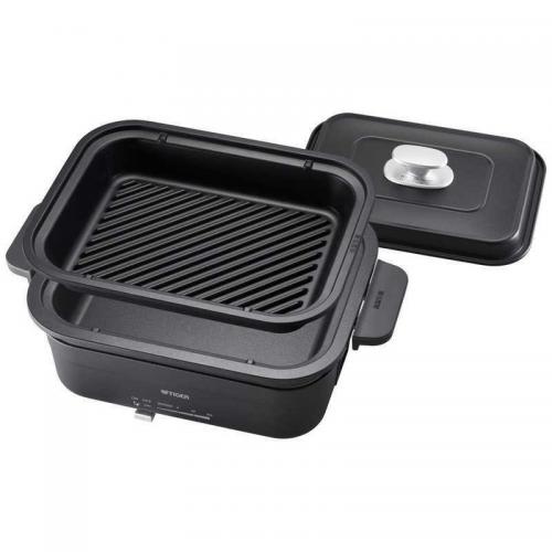 タイガー TIGER ホットプレート アイアンブラック プレート2枚 CRLA201-KI