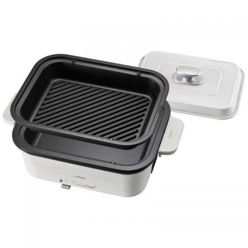 タイガー TIGER ホットプレート セラミックホワイト プレート2枚 CRLA201-WC