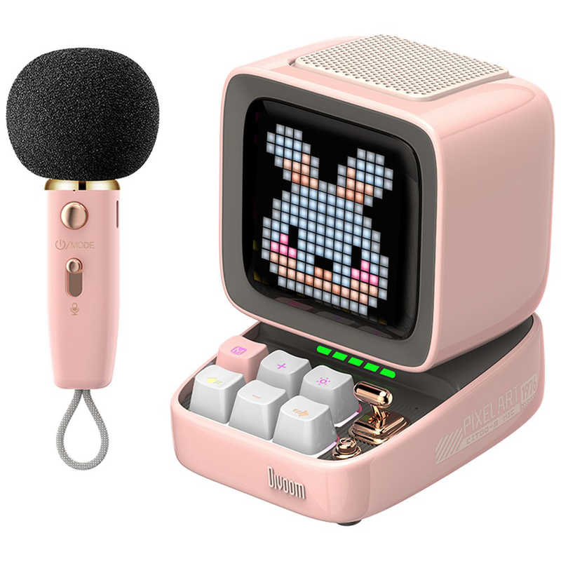 ディブーム DIVOOM スピーカー Ditoo-5M ピンク DITOO-5MPINK