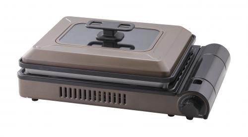 岩谷産業 Iwatani カセットガスホットプレート『焼き上手さんβ』 ブラウン CB-GHP-B