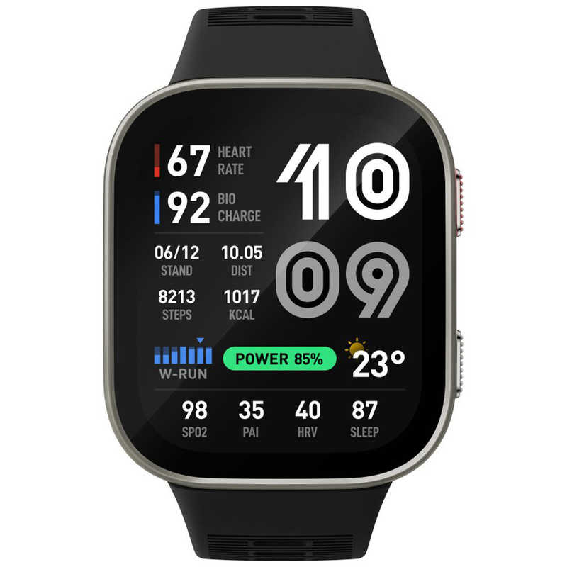 Amazfit スマートウォッチBip Max シルバー SP170085C24