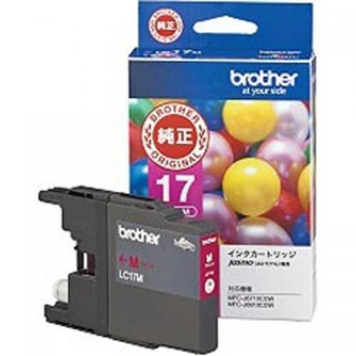 ブラザー brother  純正インクカートリッジ マゼンタ 大容量 LC17M
