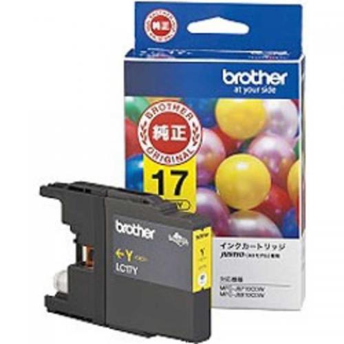 ブラザー brother  純正インクカートリッジ イエロー 大容量 LC17Y