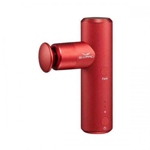 エムティージー MTG ハンディマッサージャー シックスパッド パワーガンポケット マッサージガン Power Gun Pocket MTG SIXPAD レッド SE-BP-01A