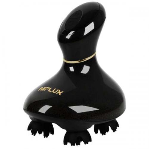 ニップラックス NIPLUX ヘッドスパ EMS HEAD SPA LED 防水 IPX7 マッサージ 洗浄 エステブラック NPHS22-BKEMS