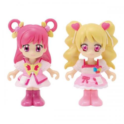 【アウトレット】バンダイ プリキュアオールスターズ　プリコーデドール　キュアドリーム&キュアピーチ