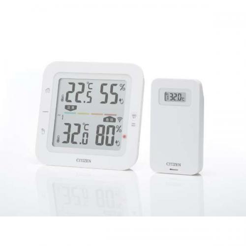 シチズンシステムズ CITIZEN SYSTEMS コードレス温湿度計 THM527 [デジタル]