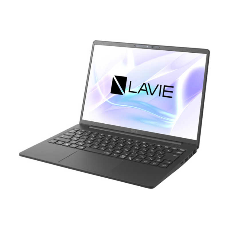 NEC ノートパソコン 14型 Win11 Home Ryzen5 メモリ16GB SSD512GB フロストブラック PC-N145DKAB