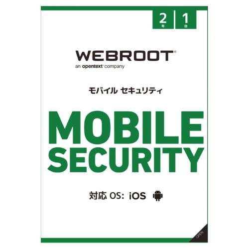 WEBROOT モバイルセキュリティ 2年 1台版 WSAM-2Y-1D