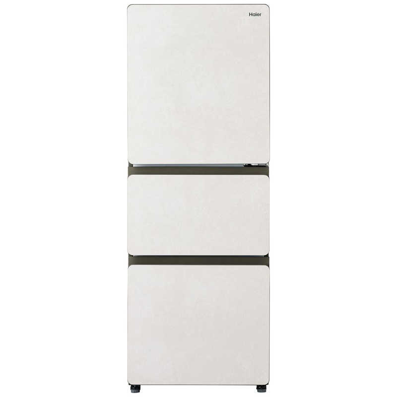 ハイアール Haier 3ドア冷蔵庫 325L サンドホワイト JR-CVM33A-W(大型)