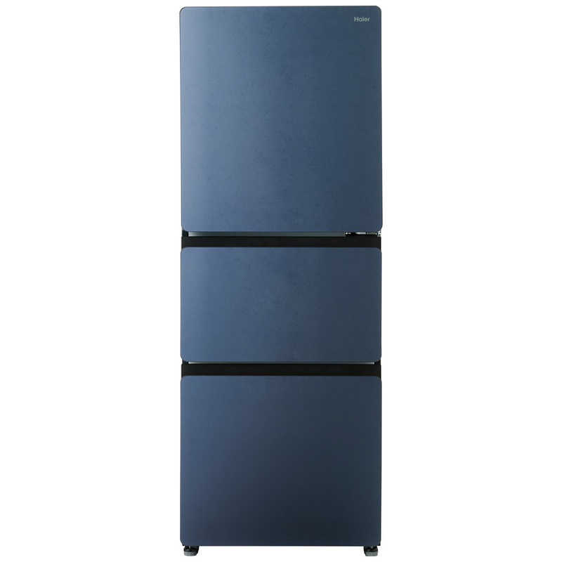 ハイアール Haier 3ドア冷蔵庫 325L ブルーイッシュグレー JR-CVM33A-H(大型)