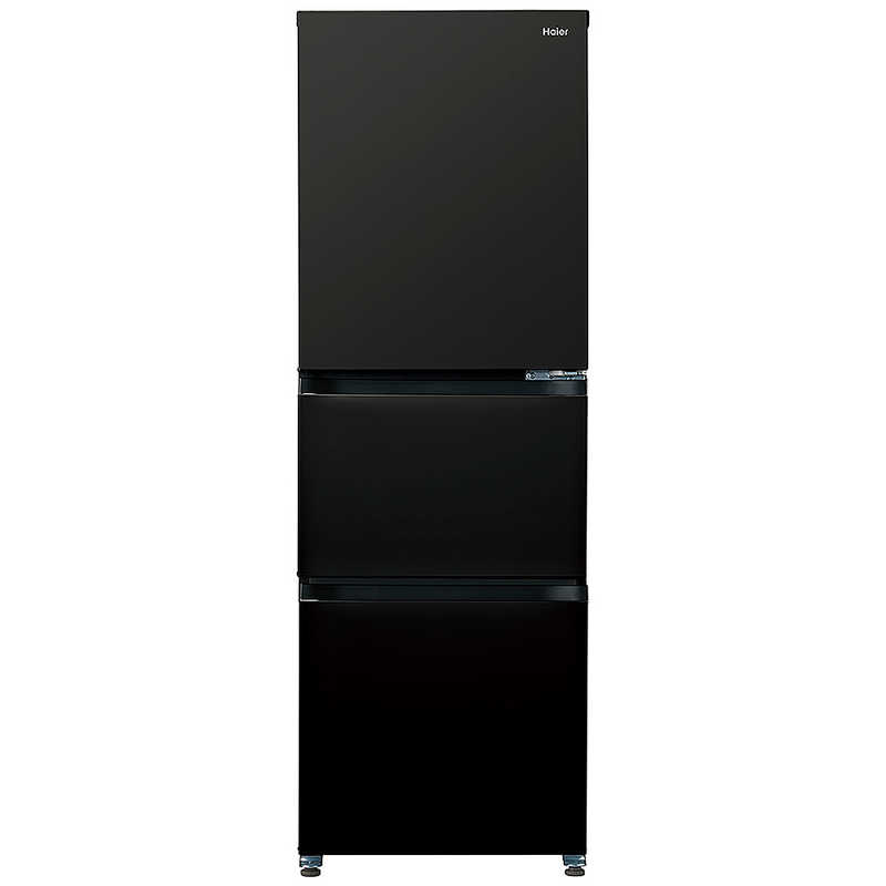 ハイアール Haier 3ドア冷蔵庫 286L チャコールブラック JR-CV29C-K(大型)
