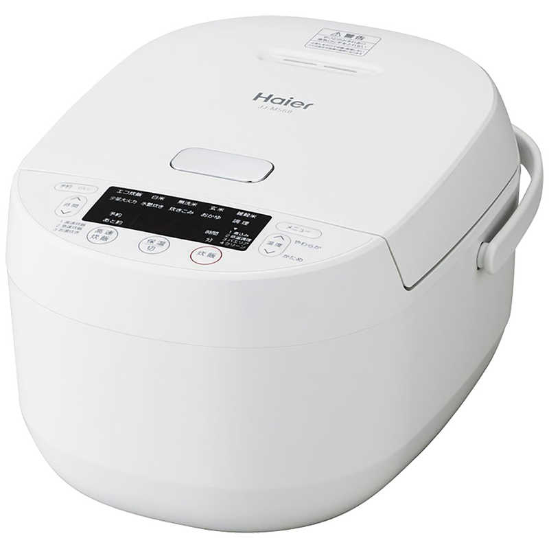 ハイアール Haier マイコン炊飯器 5.5合炊き ホワイト JJ-M56B-W