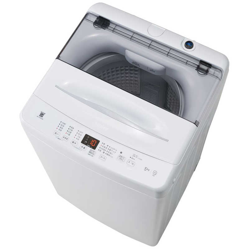 ハイアール Haier 全自動洗濯機 5.0kg ホワイト JW-U50C-W(大型)