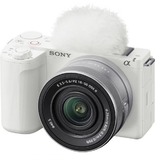 ソニー SONY ミラーレス一眼カメラ VLOGCAM ZV-E10 II パワーズームレンズキット ホワイト ZV-E10M2K-W