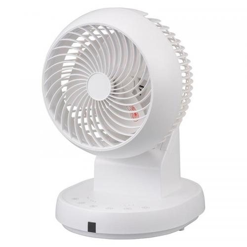 オーム電機 OHM 360°サーキュレーター リモコン付き ホワイト FF-SQ836AC