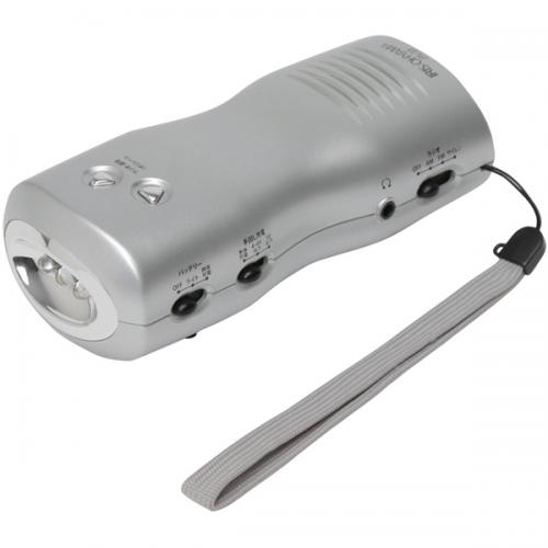 アイリスオーヤマ IRISOHYAMA 手回し充電ラジオライト JTL-23