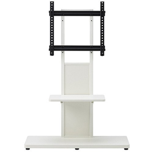 朝日木材加工 壁寄せスタンド ホワイト木目 背板リバーシブル SWING AS-WA800WH